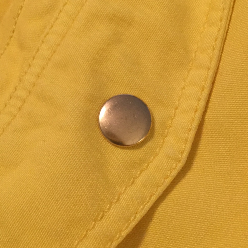Bright yellow J-Crew  jacket, perfect for spring - Picture 4 of 8